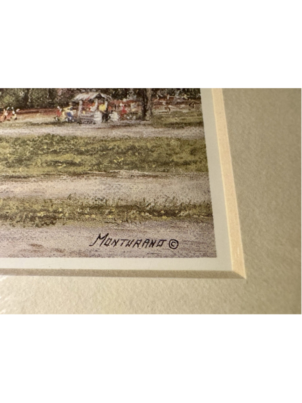 Vintage Capitol Williamsburg VA 8x10 Matted Print Monturano NEW - Picture 3 of 5